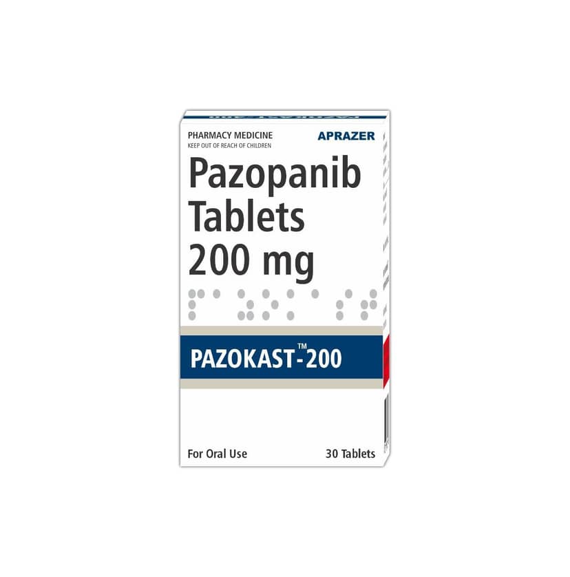 Pazopanib Tablets - Pazokast 200